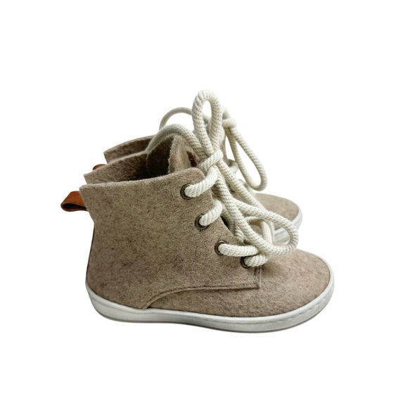 Zuzii tan wool boots - Picture 1 of 9